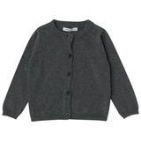 Loopsun Toddler Cardigan Toddler Girl&boy Infant Kids Sweater Candy Color Cardigan Solid Children s Sweater Dark Gray