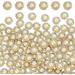 200 Pcs Crystal Pearl Buttons Flower Claw Cup Rhinestones Gold Flatback Base Shiny Crystals Antique White Flower Faux Pearl Rhinestone Craft Buttons for Jewelry Sewing Supplies