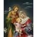Autom Catholic print picture - HOLY FAMILY 76 - 8 x 10 ready to be framed