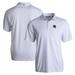 Men's Cutter & Buck White Tennessee Titans Helmet Pike Eco Pebble Print Stretch Recycled Polo