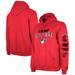 Men's New Era Red Miami Heat Big 2023/24 City Edition Jersey Pullover Hoodie