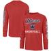 Men's '47 Red Philadelphia 76ers 2023/24 City Edition Triplet Franklin Long Sleeve T-Shirt