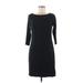 Gap Casual Dress - Sheath: Black Print Dresses - Women's Size Medium Petite