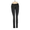 J Brand Jeggings - High Rise: Black Bottoms - Women's Size 27