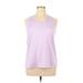 FILA Active Tank Top: Purple Activewear - Women's Size X-Large