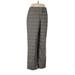 Ann Taylor LOFT Dress Pants - High Rise: Gray Bottoms - Women's Size 8