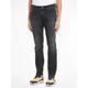 Slim-fit-Jeans TOMMY JEANS "SCANTON SLIM" Gr. 32, Länge 32, schwarz (denim black2) Herren Jeans Slim Fit