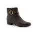 Wide Width Women's Melody Bootie by Trotters in Dark Brown (Size 9 W)