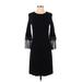 Michael Kors Collection Casual Dress: Black Dresses - Women's Size 4