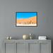Chelsea Art Studio Namibian Skeleton Trees IV by Richard Silver - Photograph on Canvas in Blue/Brown/Orange | 25.75 H x 37.75 W x 1.5 D in | Wayfair