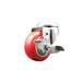 Service Caster Swivel Stem Caster | 3 H x 3 W x 5 D in | Wayfair SCC-SS316BH20S314-PPUB-RED-TLB