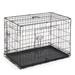 Tucker Murphy Pet™ 36" Pet Kennel Cat Dog Folding Steel Crate Animal Playpen Wire Metal Metal | 20.6 H x 29.5 W x 18.5 D in | Wayfair