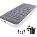 Twin XL 8.6" Air Mattress - Alwyn Home Shellharbour in Gray/White | 78 H x 39 W 8.6 D Wayfair AEE0F1DEA8EE447A9878317BA9B4F24F