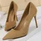 BIGTREE Shoes Suede Woman Pumps New High Heels For Women Office Shoes Fashion Stiletto Heels Women