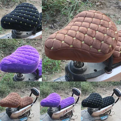 Electric Bicycle Seat Cover Battery Car Bicycle Universal Seat Cover Comfortable Thickening Cover