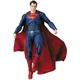 16cm DC Superman Mafex 057 Gerechtigkeit Liga Super Mann Action figur Sammlung Modell bjd Geschenk