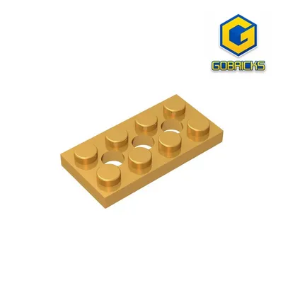 Gobricks GDS-697 platte 2x43x4 9 kompatibel mit Lego Kinderspiel zeug montiert Bausteine technisch