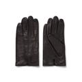 Nappa-leather Gloves With Metal Logo Lettering