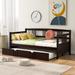 Elegant Design Twin Size Daybed Wood Bed Kids Bed ith Twin Size Trundle