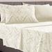 4 Pcs Deep Pocket Microfiber Paisley Bed Sheet Set in Twin XL Size