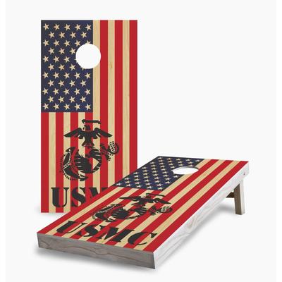 USMC Marine Corp Cornhole Game (Choose Wraps or Boards)