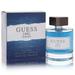 2 Pack of Guess 1981 Indigo by Guess Eau De Toilette Spray 3.4 oz For Men