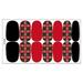 KIHOUT Flash Sales Christmas Nail Stickers Santa Claus New Christmas Nail Stickers Lattice Christmas Christmas Party Decorations Christmas Indoor and Outdoor Decorations