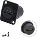 Panel Mount HDMI Female to Female Coupler Adapter - HDMI D Socket Connector