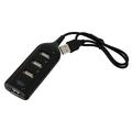 HEMOTON 1Pc USB Hub USB 2.0 Hub 4 Port USB 2.0 Data Hub Portable USB 2.0 Splitter