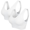 Urban Classics Underwear - Padded Sports Bra - XS to 5XL - for Women - white