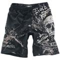 Rock Rebel by EMP Swim Shorts - Swimming Time - S to 5XL - for Men - black