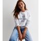 Girls Grey Mont Blanc Logo Sweatshirt New Look