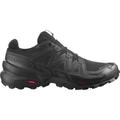 SALOMON Herren Trailrunningschuhe SHOES SPEEDCROSS 6 GTX Black/Black/Phant, Größe 42 ⅔ in Grau