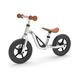 Chillafish Charlie Lightweight Balance Bike with Carry Handle, Adjustable seat and Handlebars, Puncture Proof 10 inch Wheels and Specially Shaped seat for Children Aged 18 to 48 Months, Silver