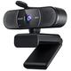 EMEET C960 2K Webcam with Microphone, 2K QHD, 2 Noise-Reduction Mics, TOF Autofocus Streaming Webcam with Privacy Cover, Plug&Play USB Webcam for Calls/Conference, Zoom/Skype/YouTube, Laptop/Desktop