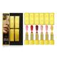6Pcs Glitter Gold Lipstick Set Matte Lipstick Long Lasting Moisturizing Waterproof Lips Gloss Lipstick For Women Glitter Lipstick Long Lasting For Women