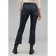 Comfort-fit-Jeans STREET ONE Gr. 24, Länge 28, blau (blue black random wash) Damen Jeans High-Waist-Jeans