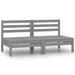 Latitude Run® 50" Wide Outdoor Patio Sofa Wood in Gray | 24.6 H x 50 W x 25 D in | Wayfair 6F4B794C99954F0693E2748F4099ED5B