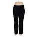 Nine West Casual Pants - Mid/Reg Rise: Black Bottoms - Women's Size 16