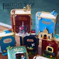 Wekki Building Block Book Fairy Tale Town Princess Series Rose Waltz Wonderful Night Journey DIY