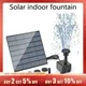 1pc Solar-Brunnen-Pumpens atz mit individuellen Sonnen kollektoren für Vogelbad im Freien Teich
