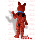 Scooby-Doo Brown Dog Character SPOTSOUND Mascot From The Well-Known Cartoon - Mascots Scooby Doo