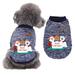 KIHOUT Flash Sales New Product Christmas Pet Clothes Dog Warm Transfiguration Winter Christmas Party Decorations Christmas Indoor and Outdoor Decorations