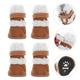 Pet Winter Boots 2 Pairs Pet Short Boots Dog Snow Boots Pet Snowshoes Winter Boots for Outdoors