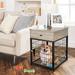 Wooden Dog Kennel Dog Crate Furniture End Table with Drawer Pet Dog Kennels Side Table Bed Nightstand Dog House Indoor Use Chew-Proof Easy Installation