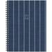 Denim Stripe 2024 6.5 x 8.5 Softcover Spiral Weekly Planner with Planning Stickers Willow Creek Press