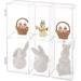 Acrylic Minifigure Display Case 2 Layers 6 Grid Clear Action Figures Display Box 7.9x7.3x2.2inch Desktop Organizer Display Case Display Cabine for Mini Toys Collectibles or Stone