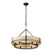 Varaluz Lighting - Blonde Moment - 6 Light Pendant In Rustic Style-23 Inches