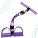 Fitness Rope 3 Tubes Sit-up Pulling Rope Fitness Sports Pulling Rope Training Rope Multifunctional Yoga Straps Purple