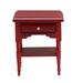 NUOLUX Miniature Wood Bedside Table Mini Night Table Model Doll House Furnishing